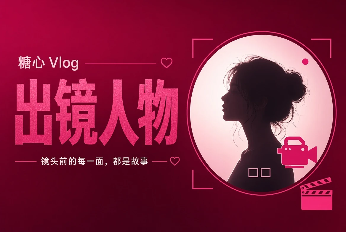 糖心Vlog出镜窗人物影像